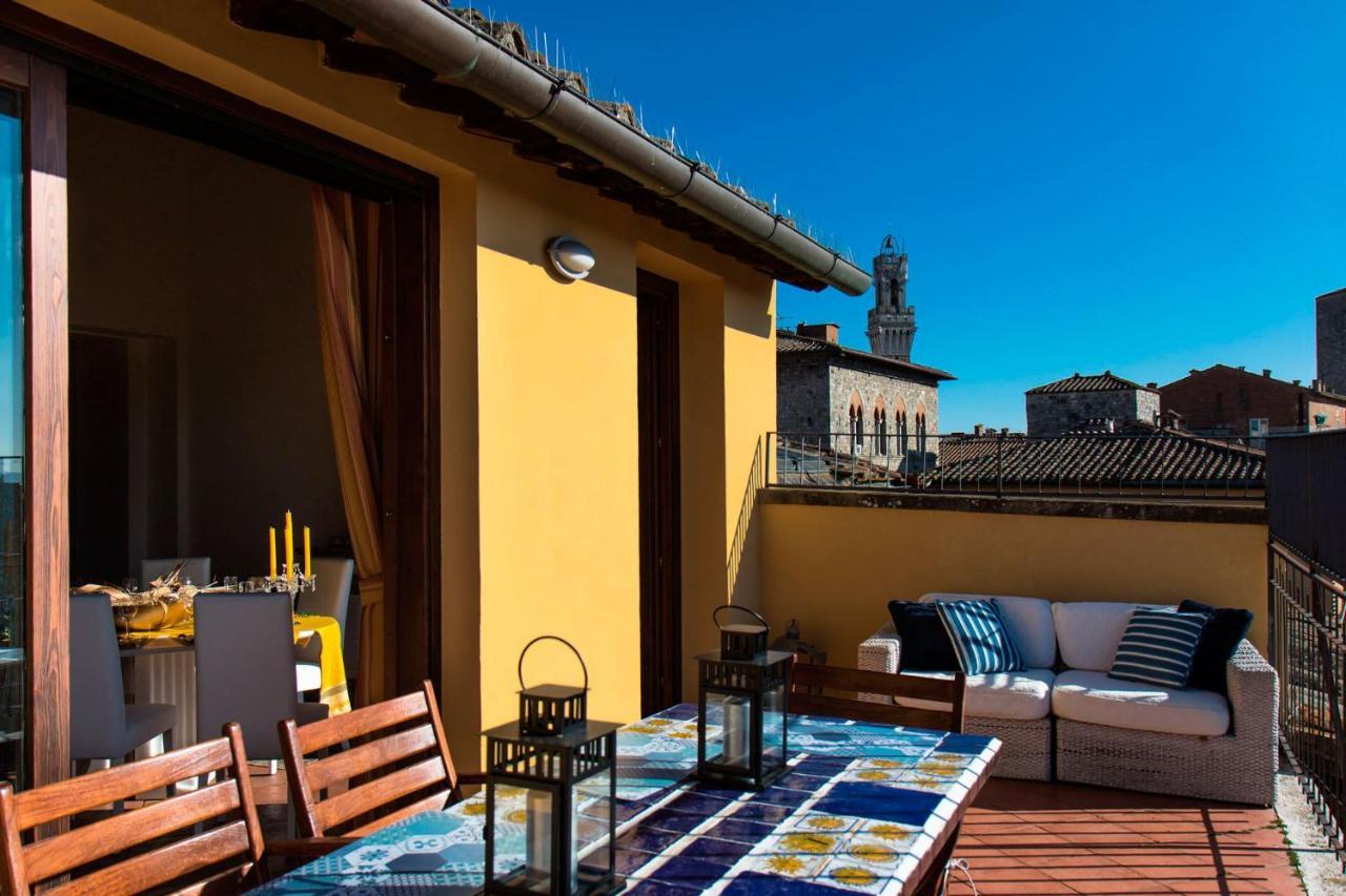 Апартаменты La Terrazza Sul Duomo Сиена Экстерьер фото